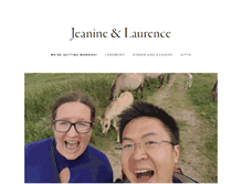 Tablet Screenshot of jlwedding.info